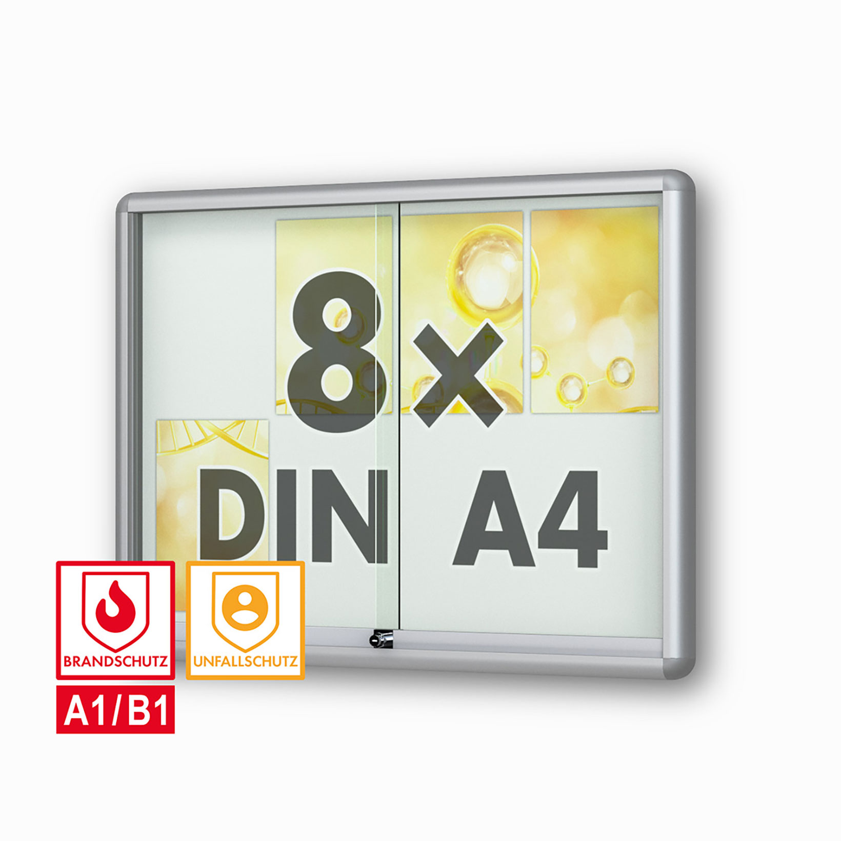 Schaukasten Brandschutz